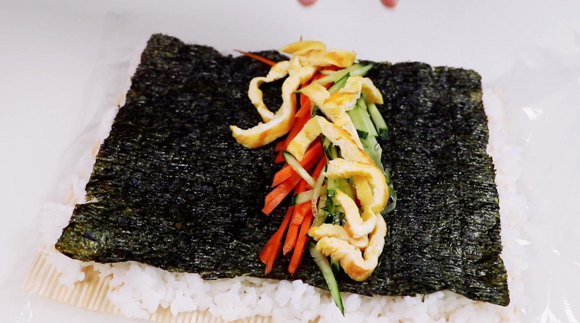 出行的必备美食，黄金肉松寿司
