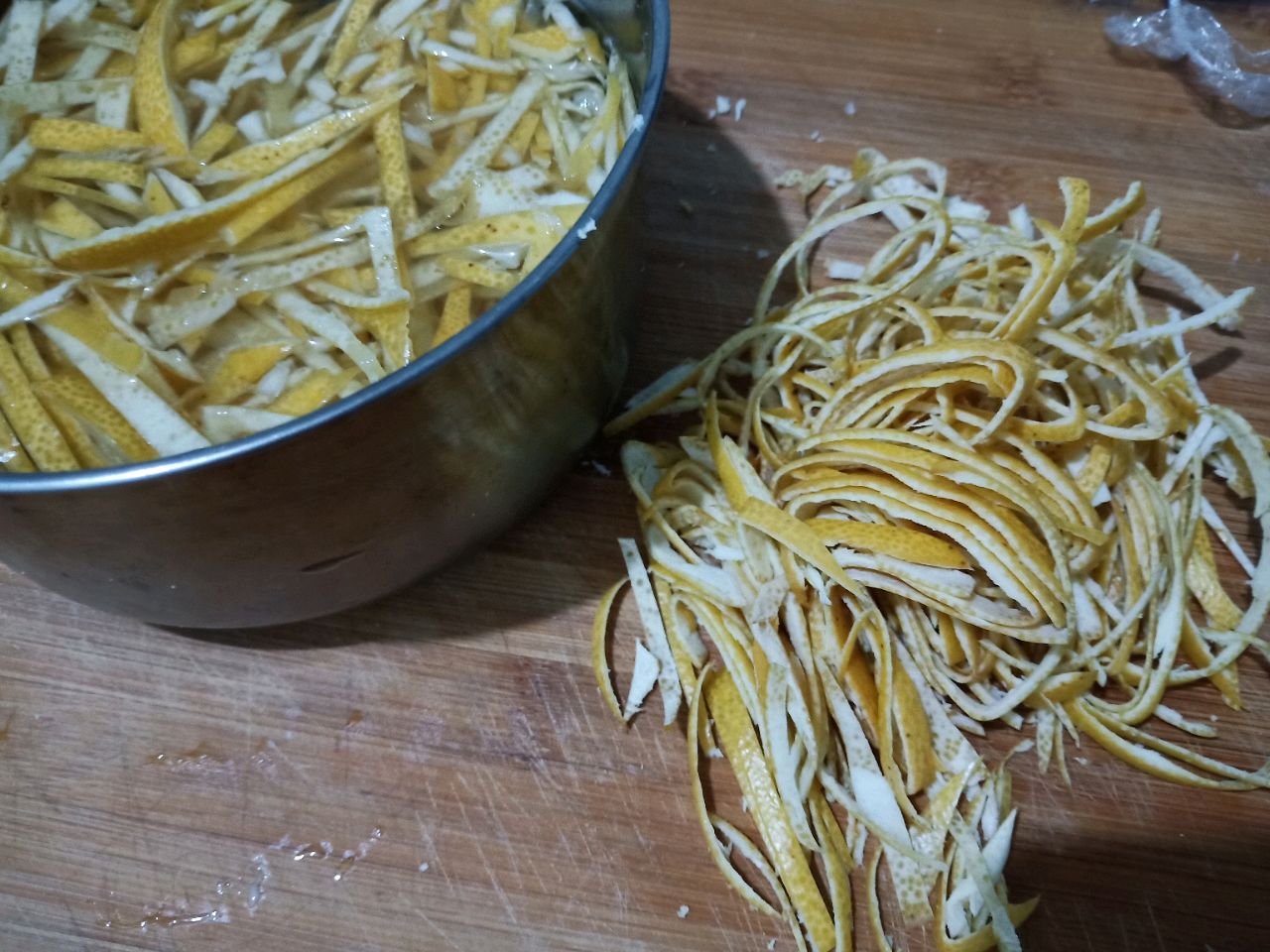 初做蜂蜜柚子酱