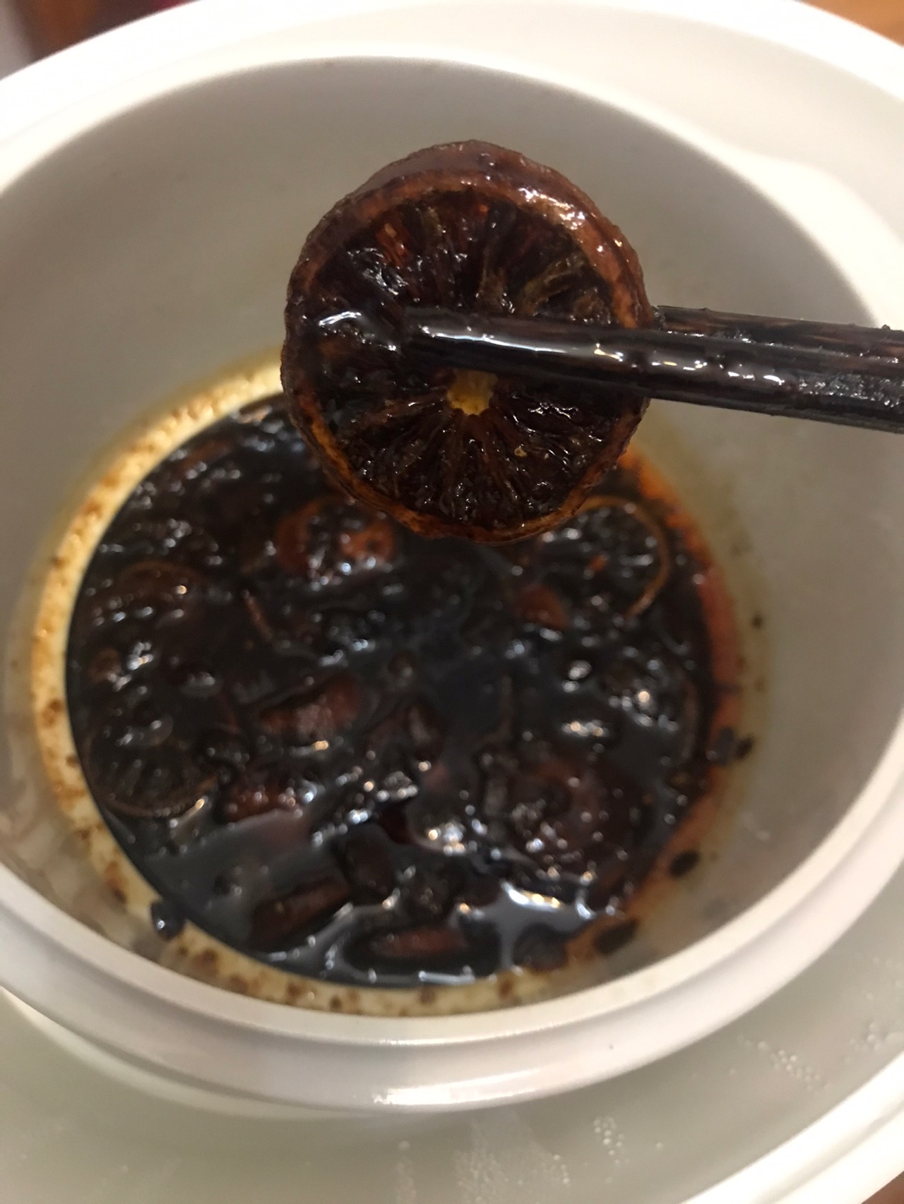 川贝陈皮炖柠檬