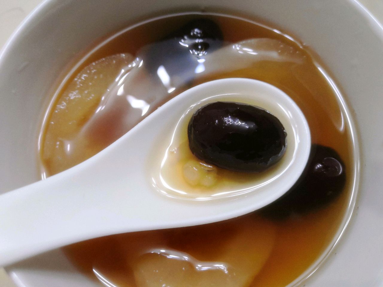 川贝红枣炖棠梨