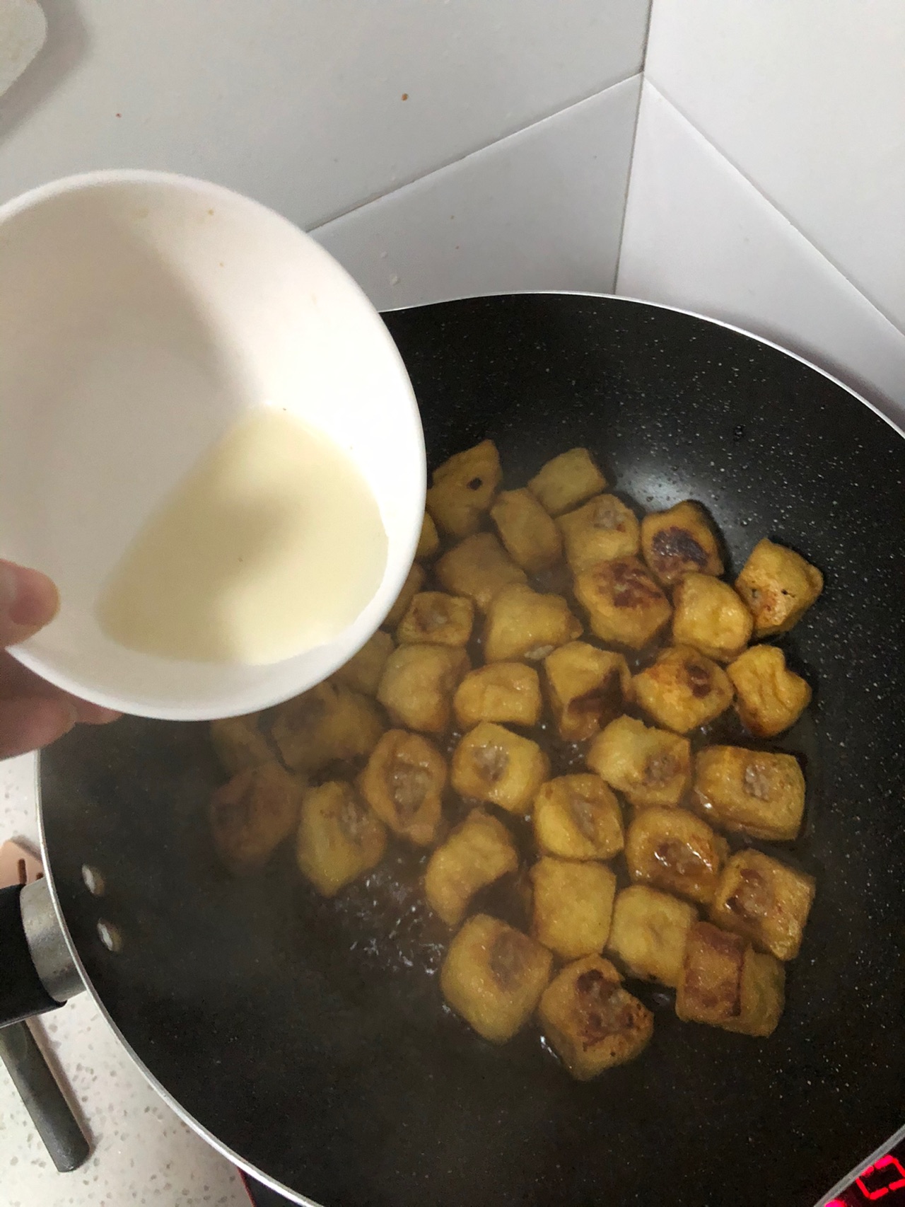 【创意菜】油豆腐酿肉