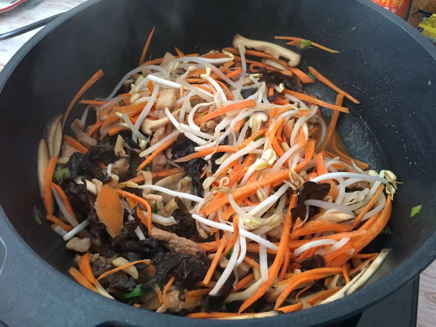 春饼卷合菜