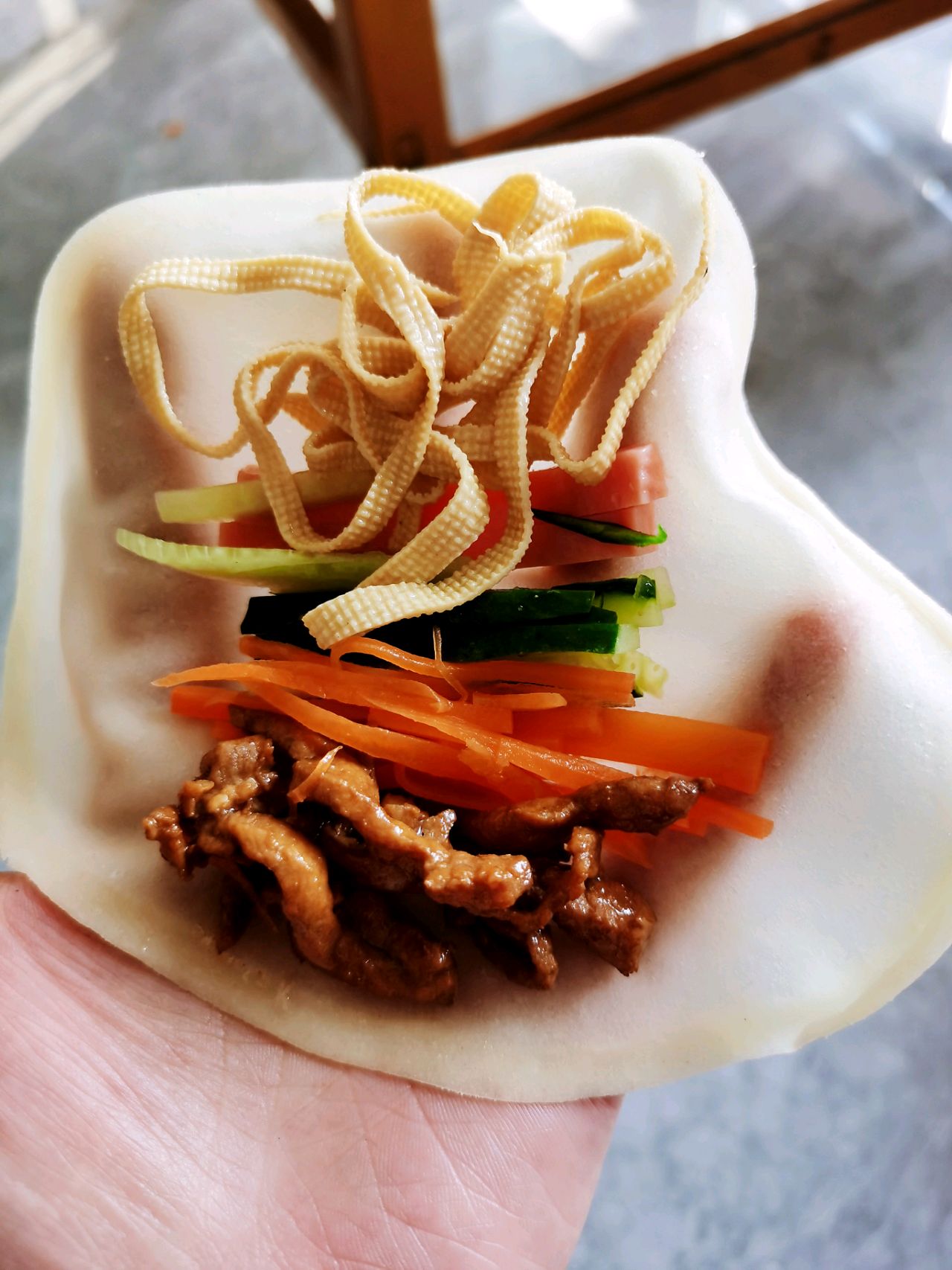 春饼系列之京酱肉丝