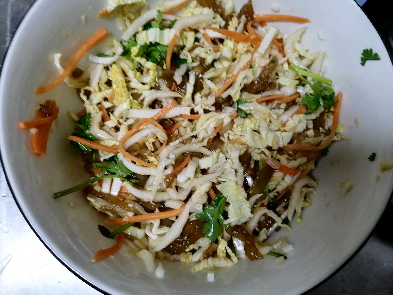 春节最受欢迎的凉拌海蜇皮白菜心