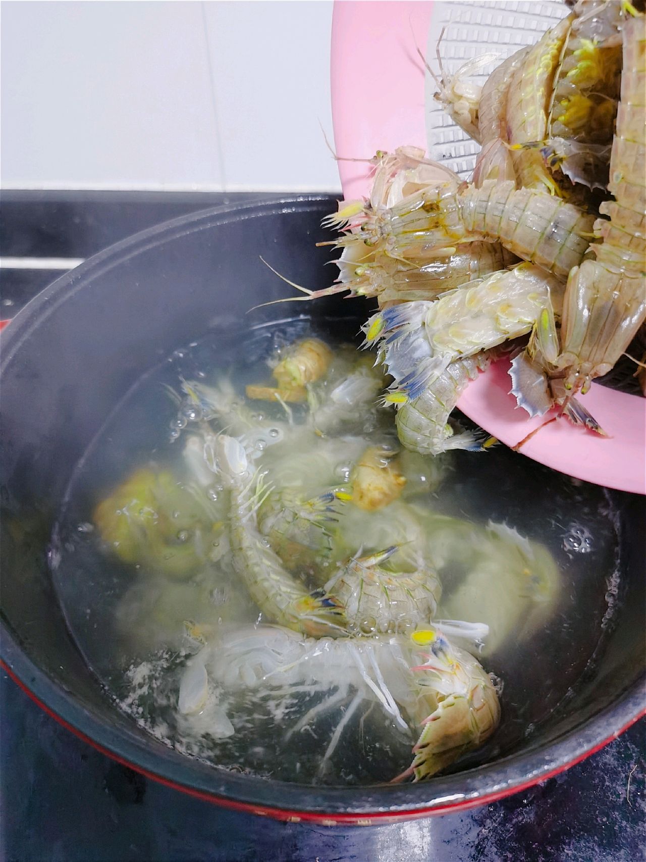 纯朴的天然美味~盐水皮皮虾