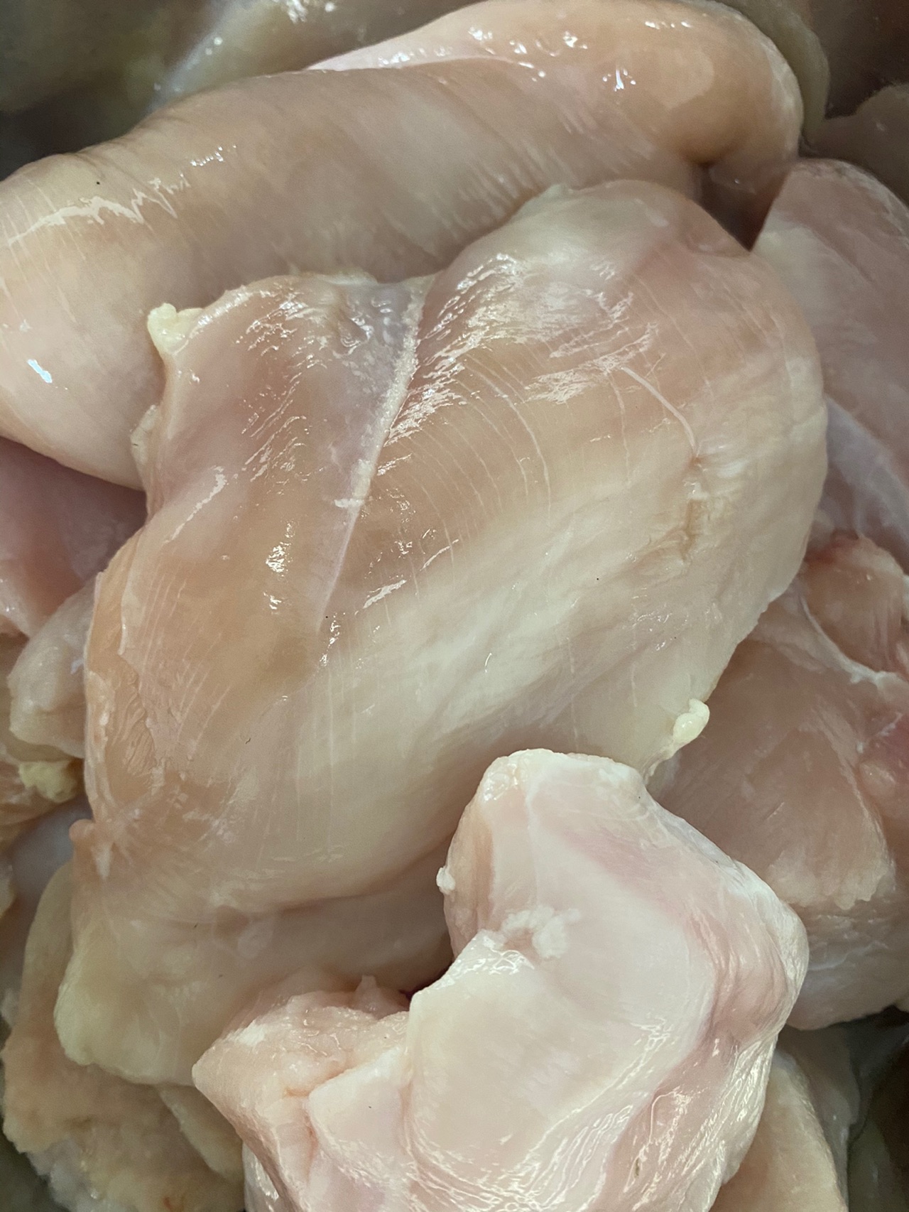 纯手工鸡胸肉丸子