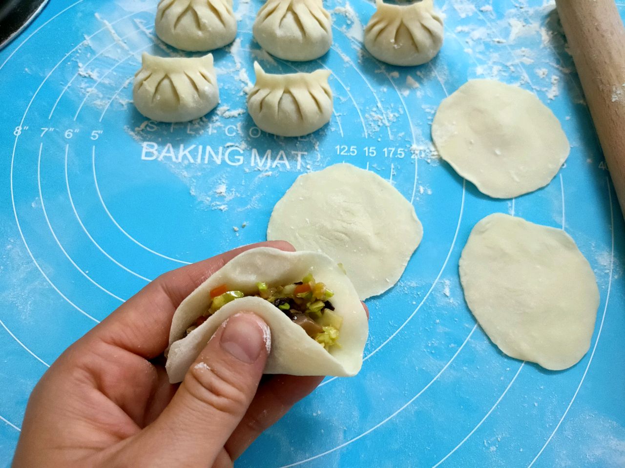 纯素手工饺子