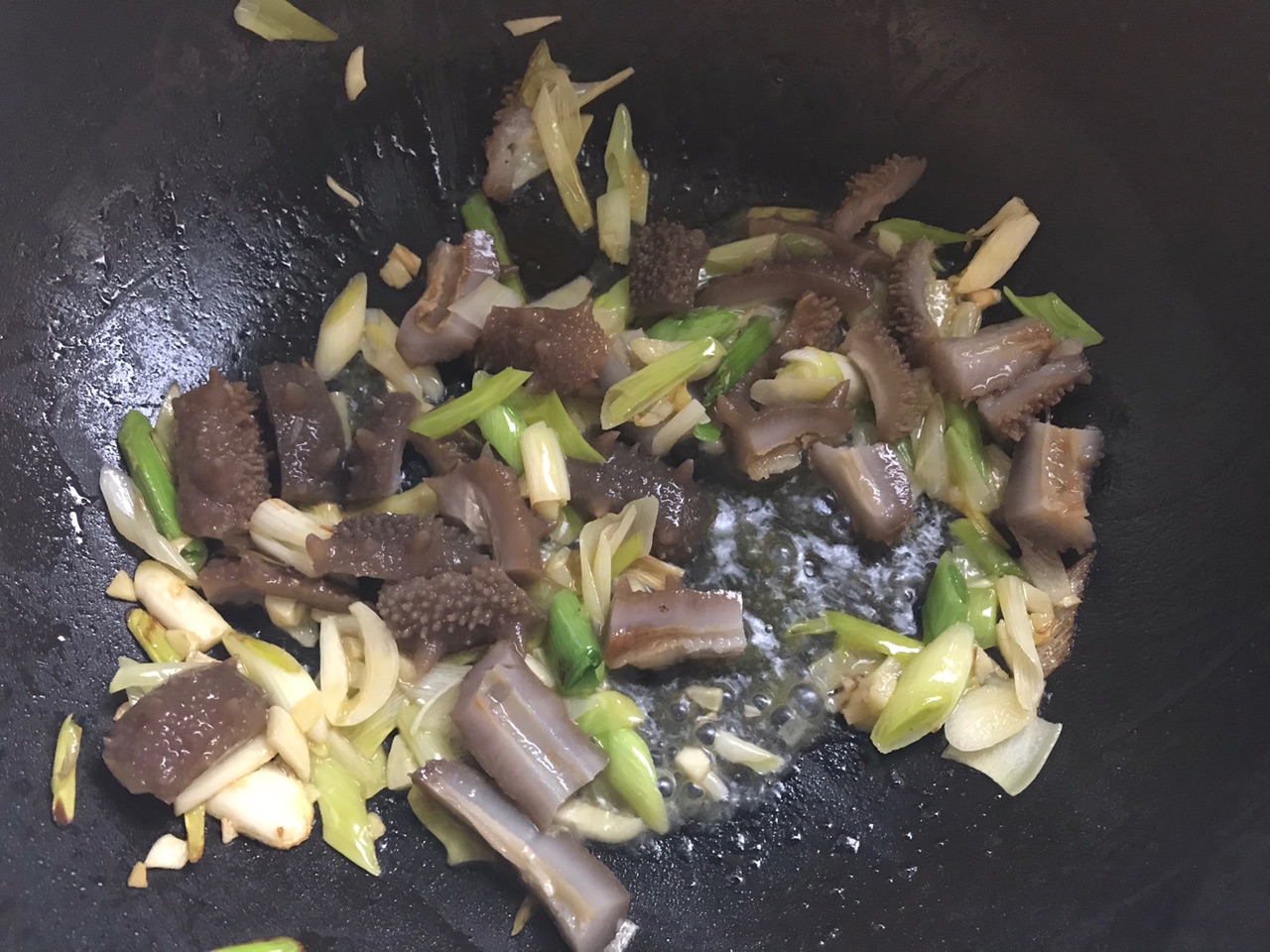 葱爆海参
