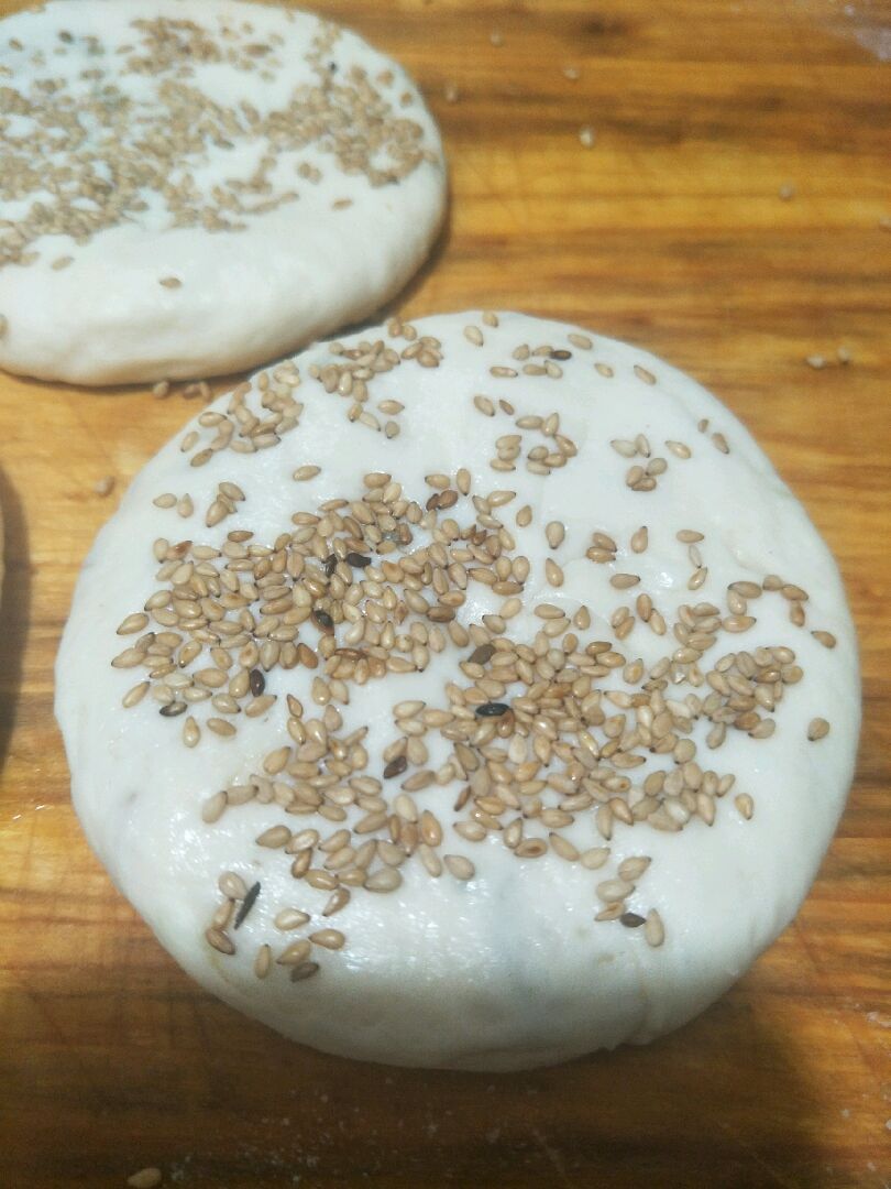 葱花发面饼