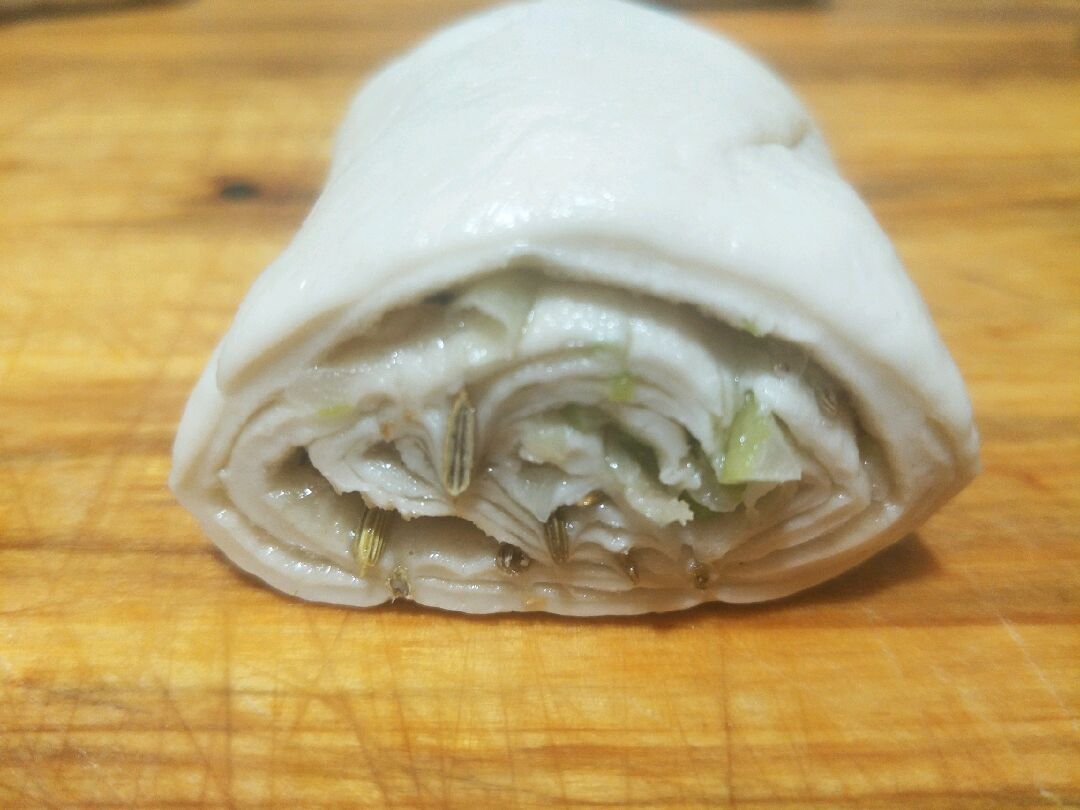 葱花发面饼