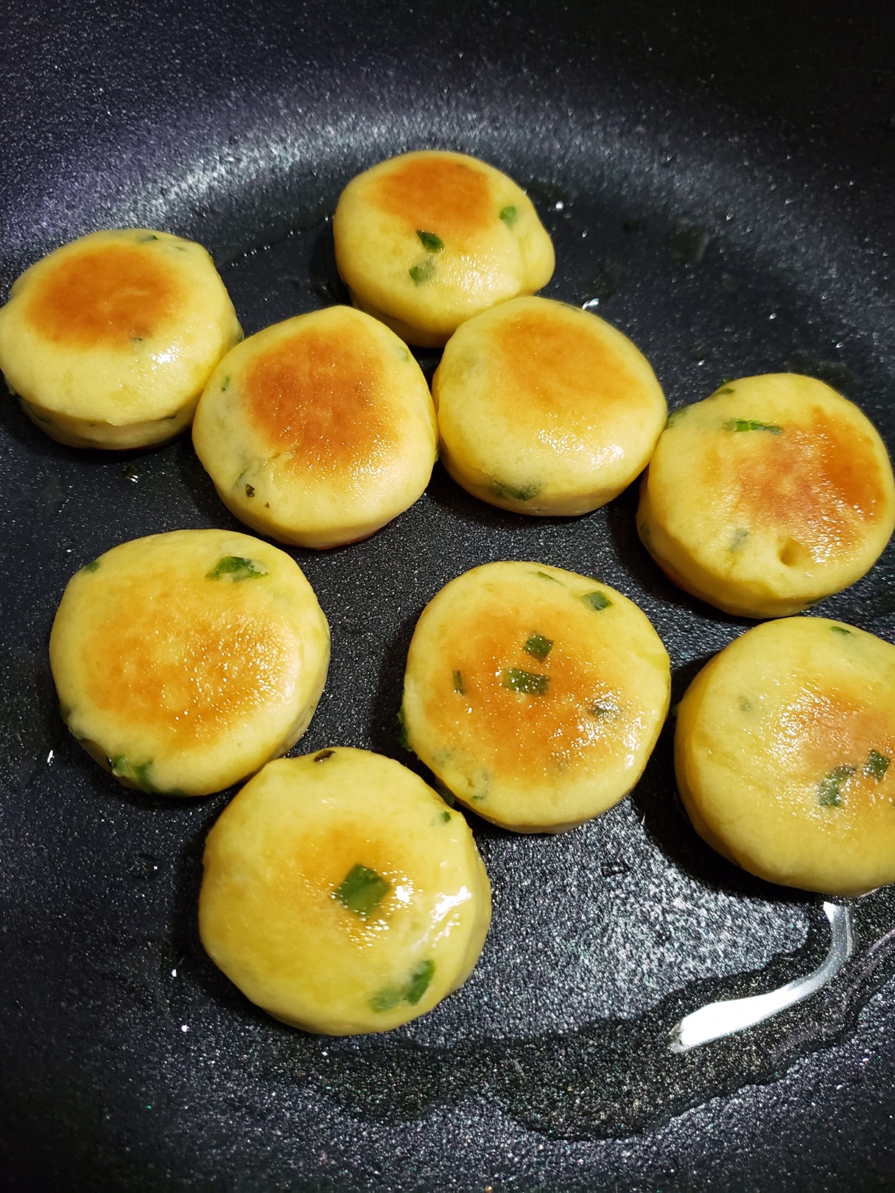 葱花小圆饼