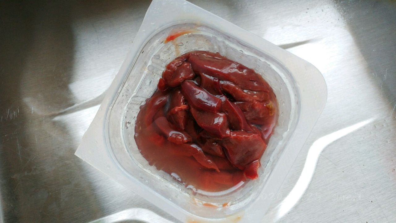 葱椒芹菜滑牛肝
