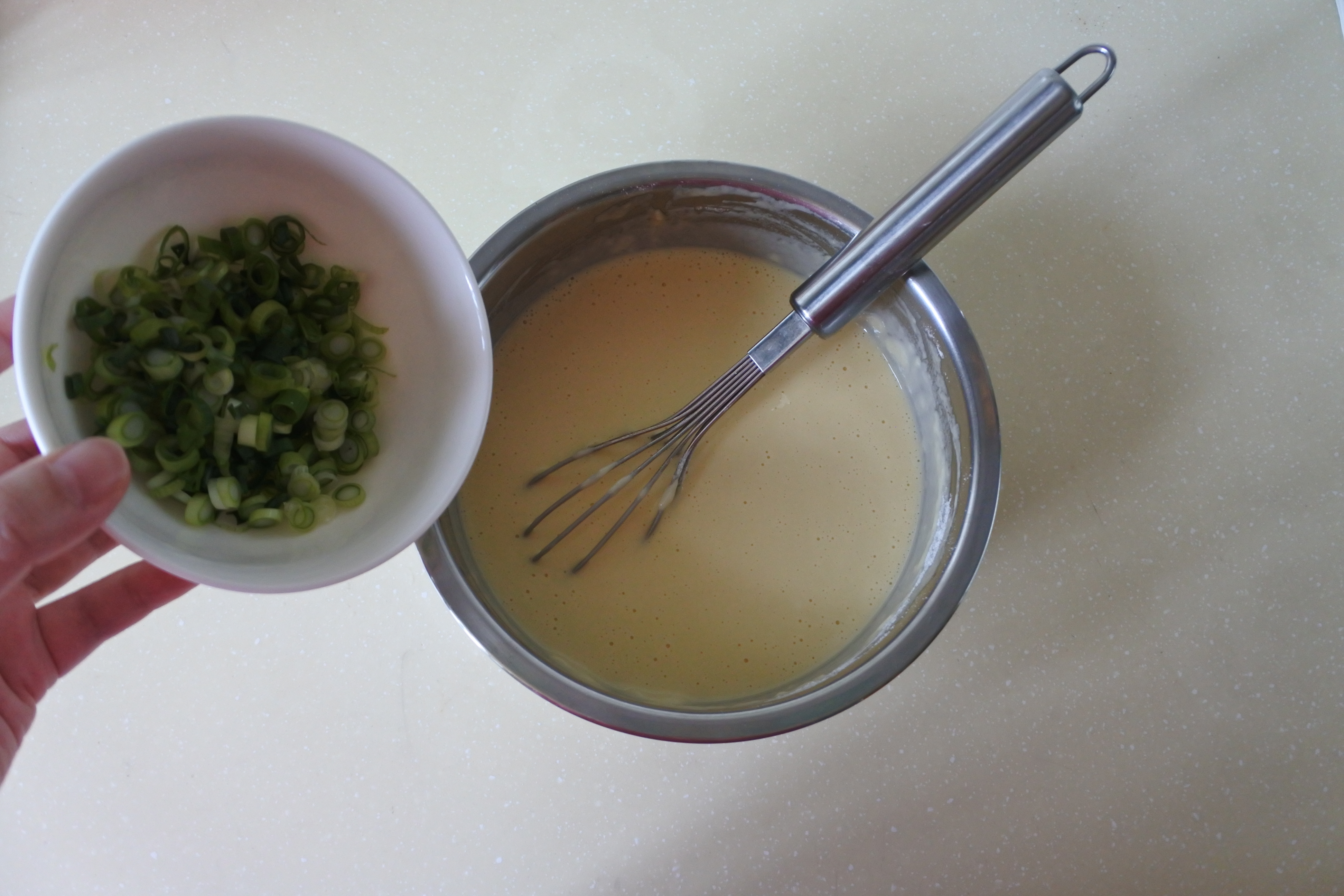 葱香鸡蛋饼