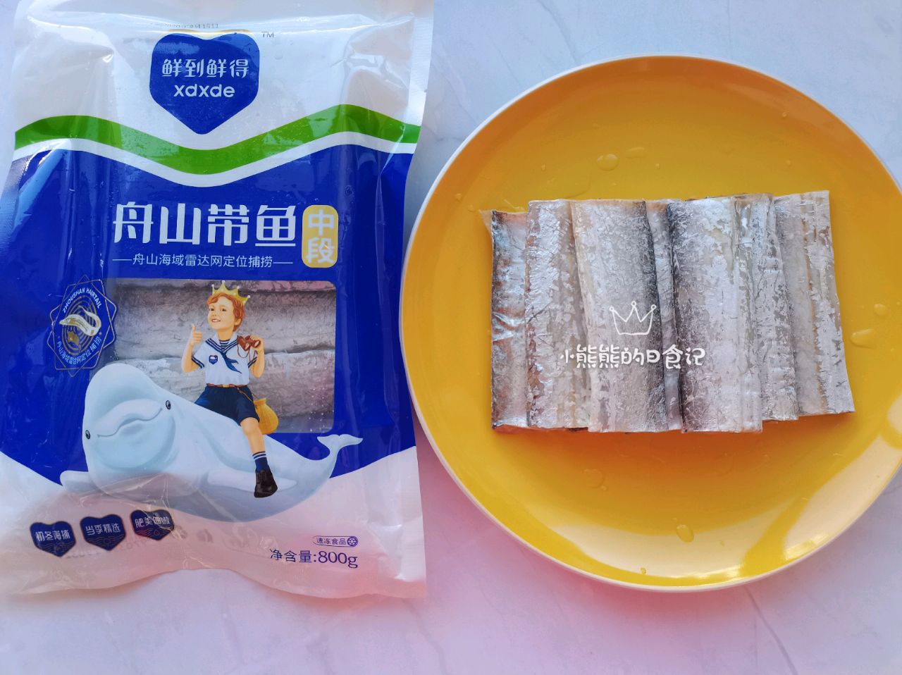 从小吃到大的红烧带鱼