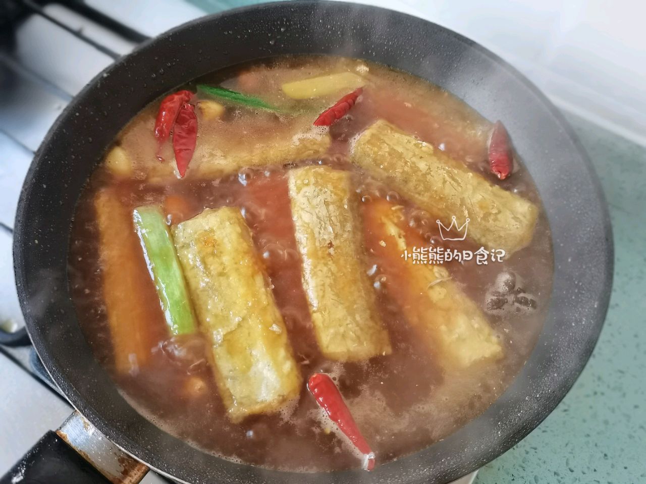从小吃到大的红烧带鱼
