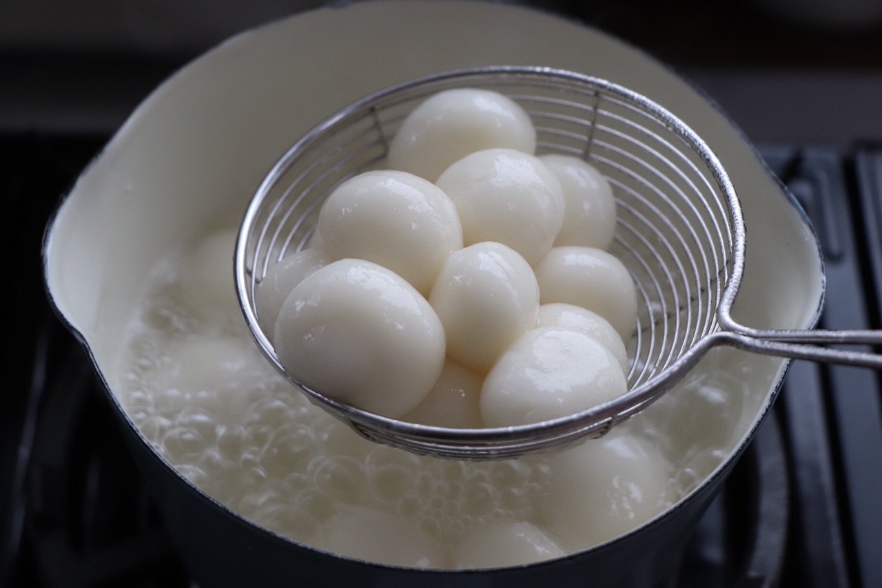 葱油拌汤圆