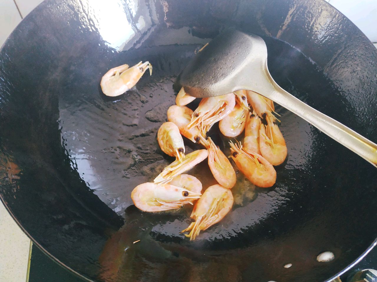 葱油北极虾