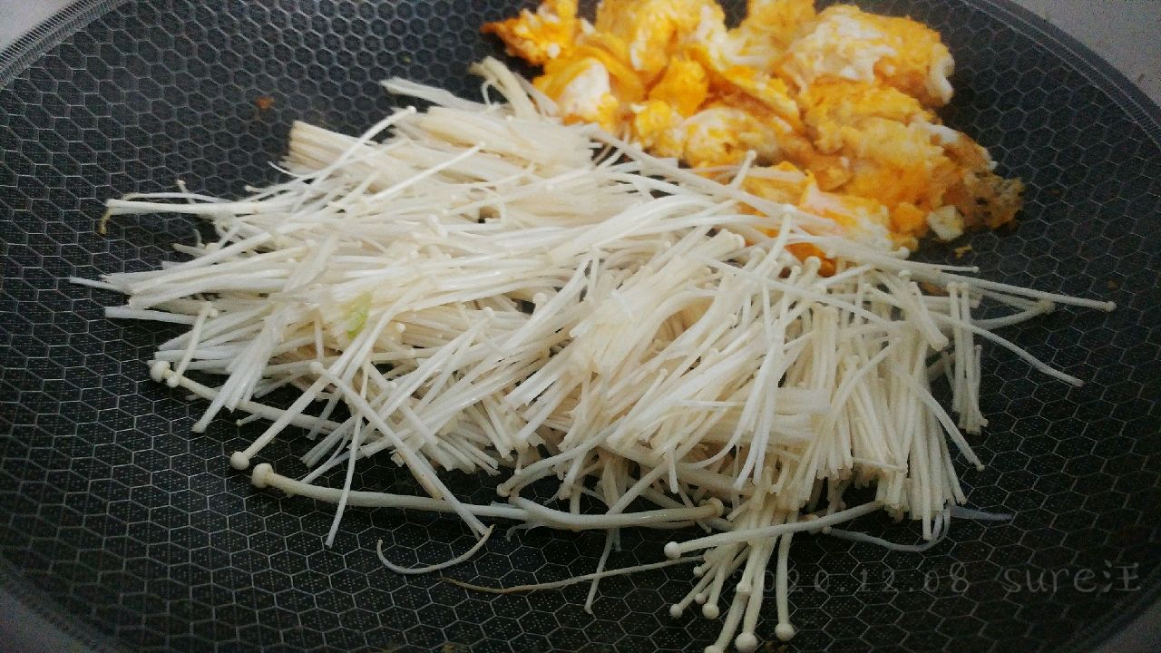 葱油冬菇泡椒蛋