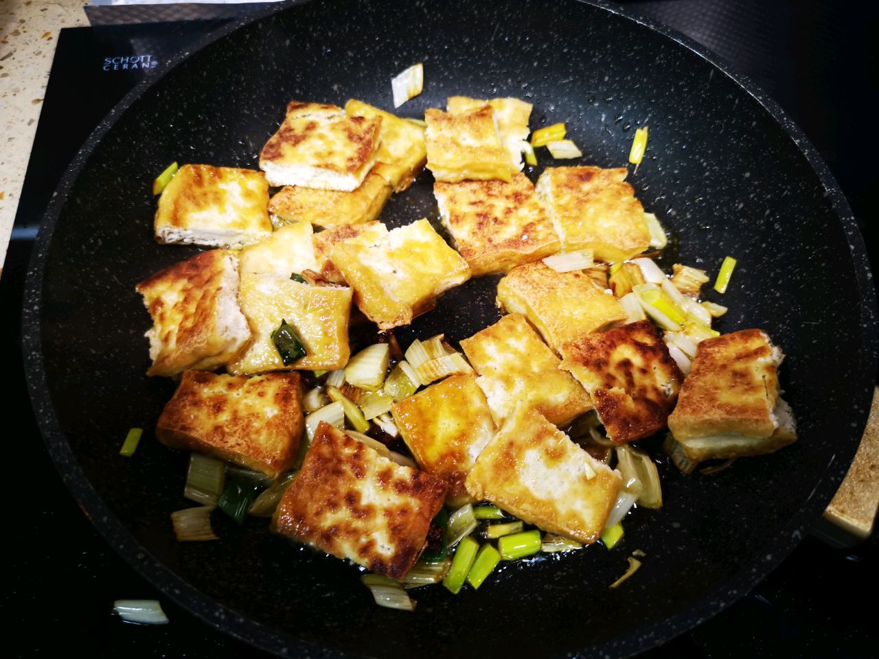葱油豆腐