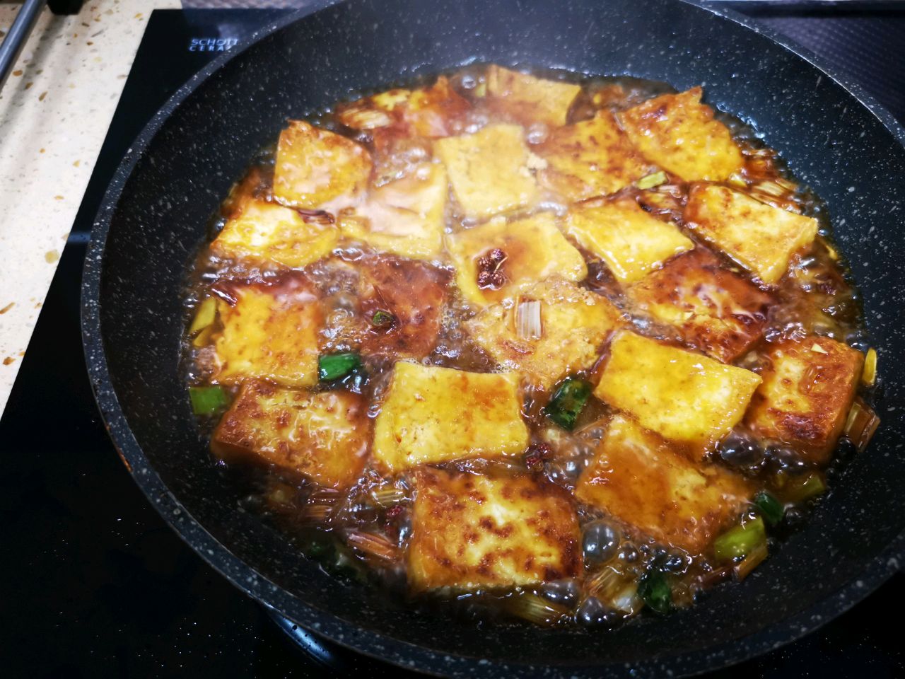 葱油豆腐
