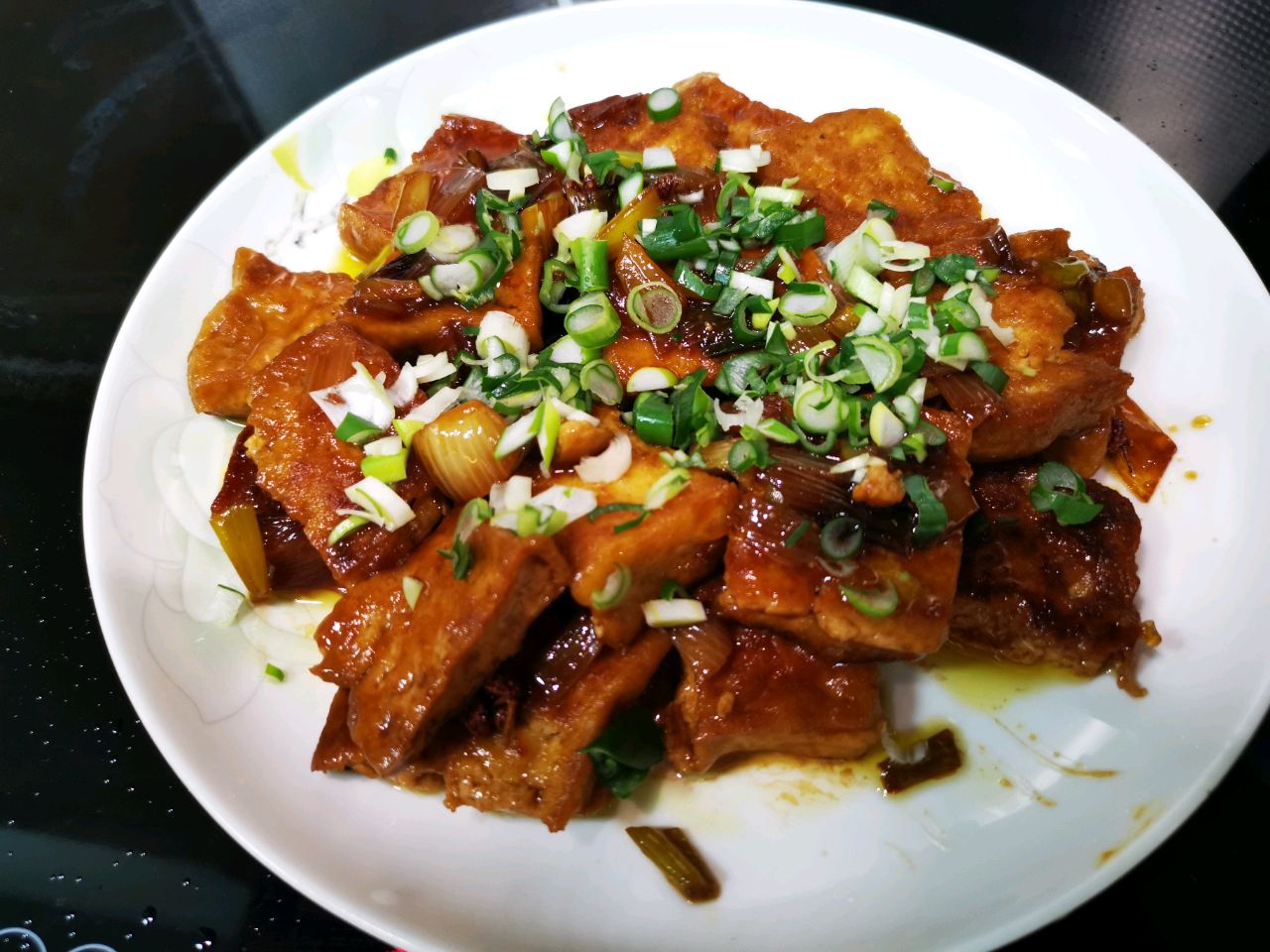葱油豆腐