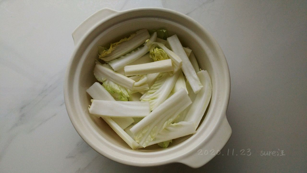 葱油豆腐白菜锅