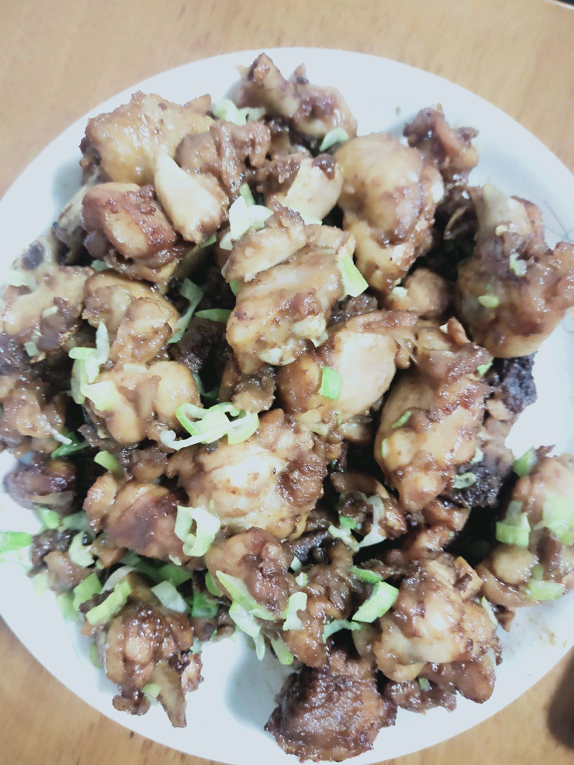 葱油鸡腿