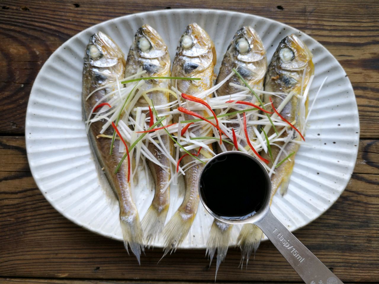 葱油清蒸小黄鱼
