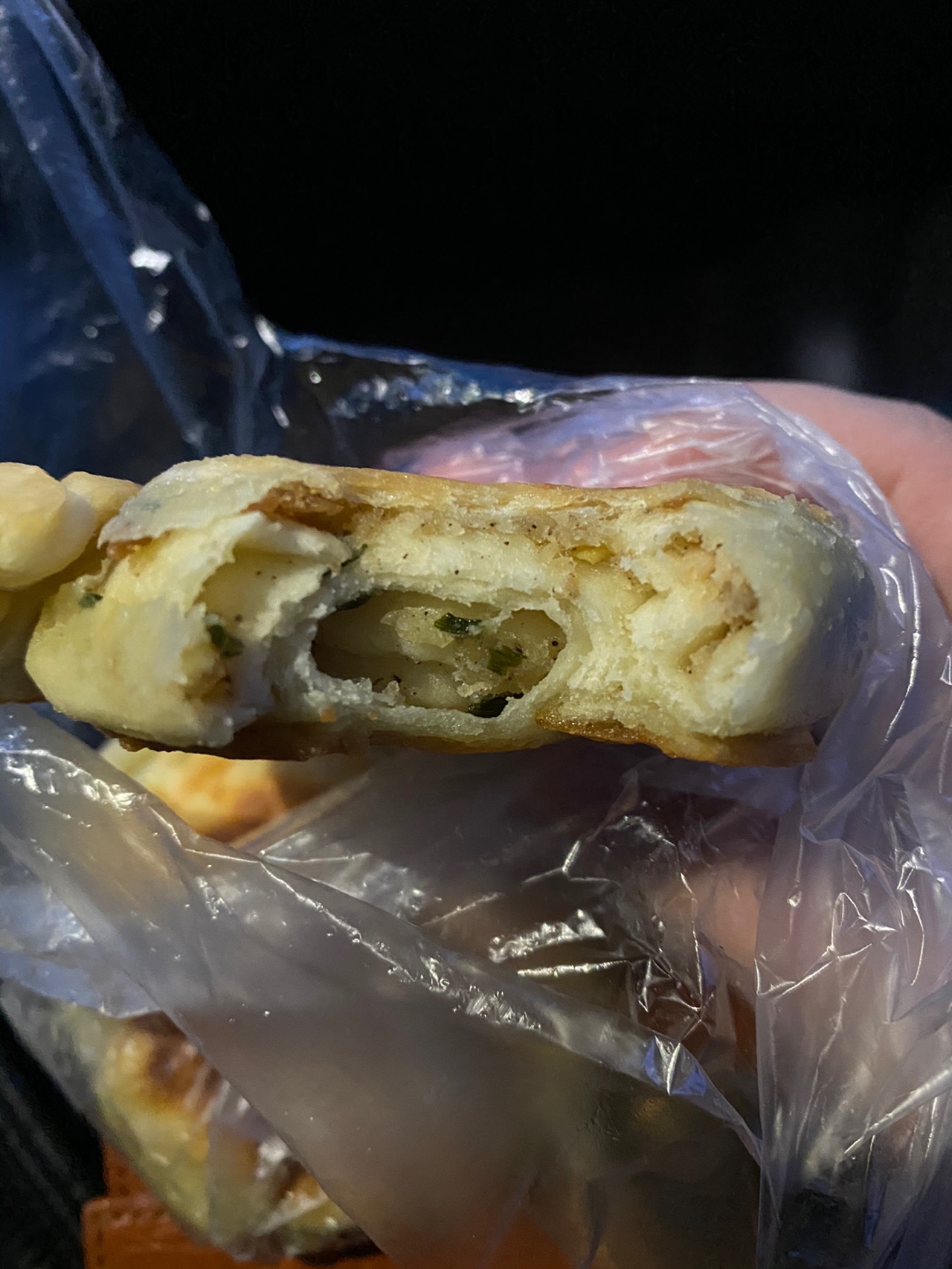 葱油肉饼