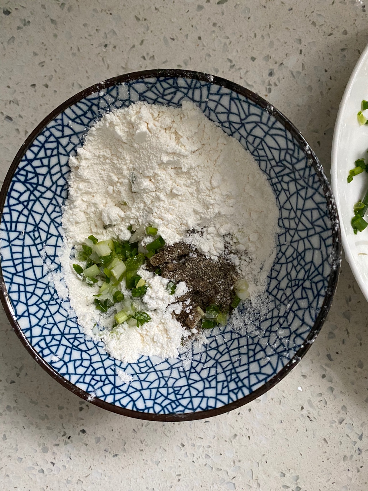 葱油肉饼