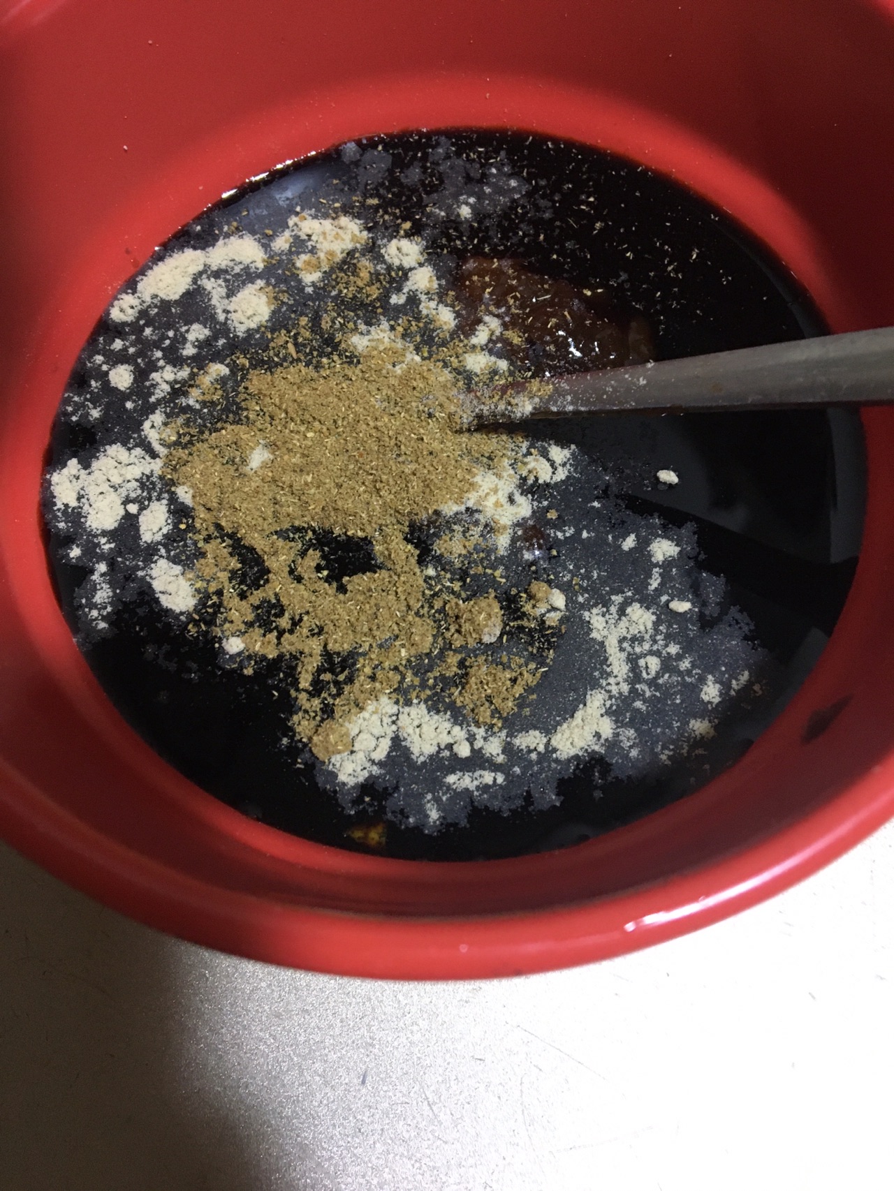 葱油肉酱面