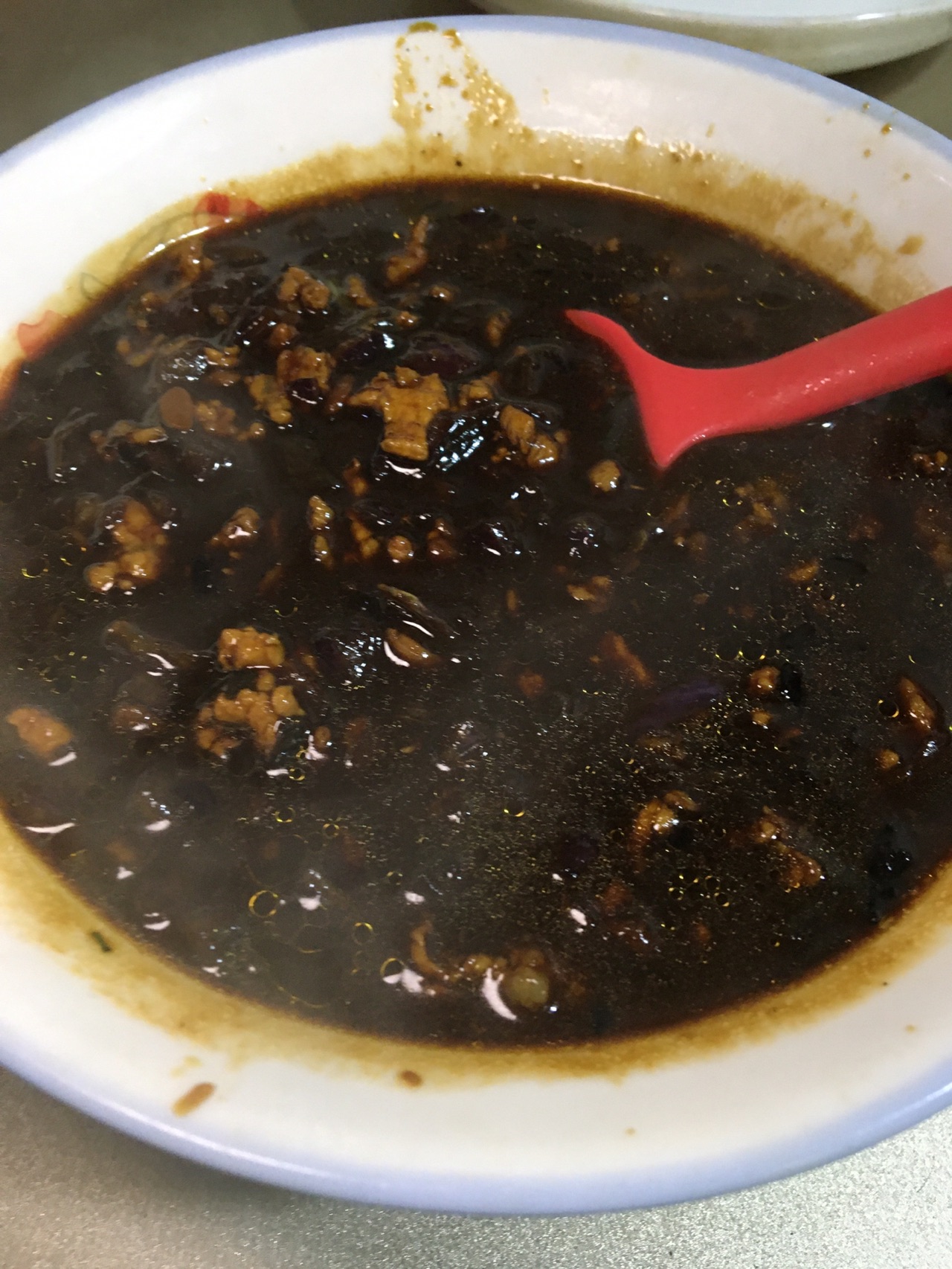 葱油肉酱面