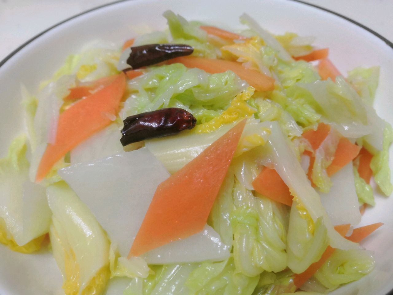 醋辣白菜