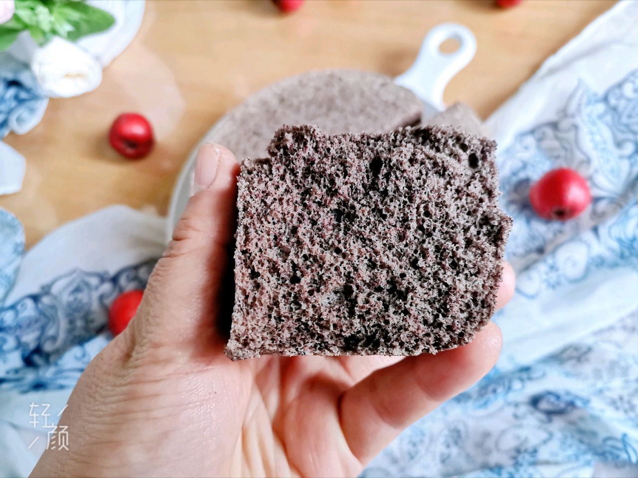 粗粮黑米蒸糕（少油少糖）
