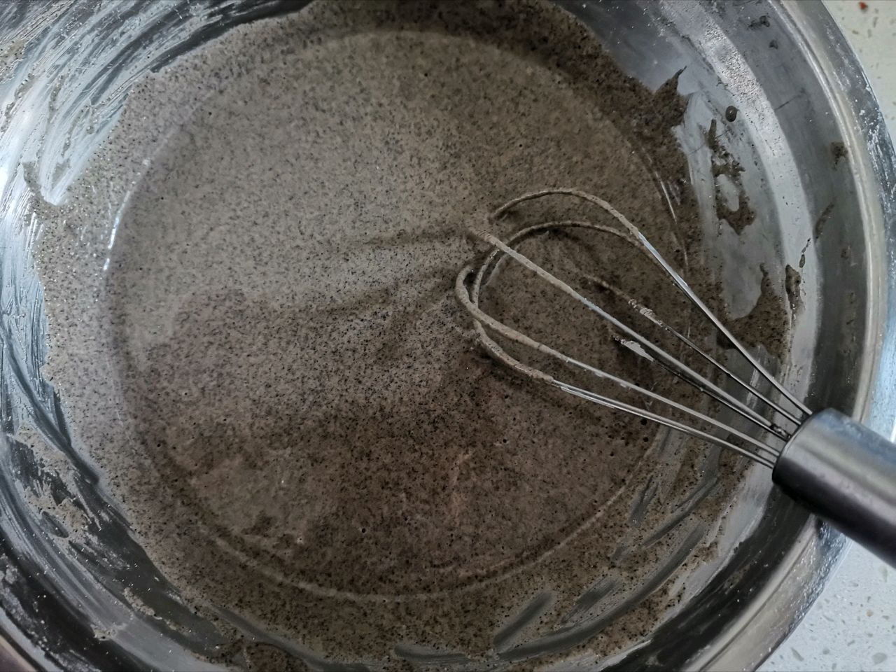 粗粮黑米蒸糕（少油少糖）