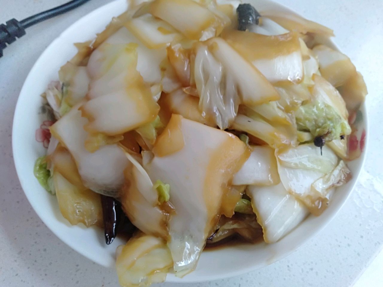 醋溜炝锅白菜