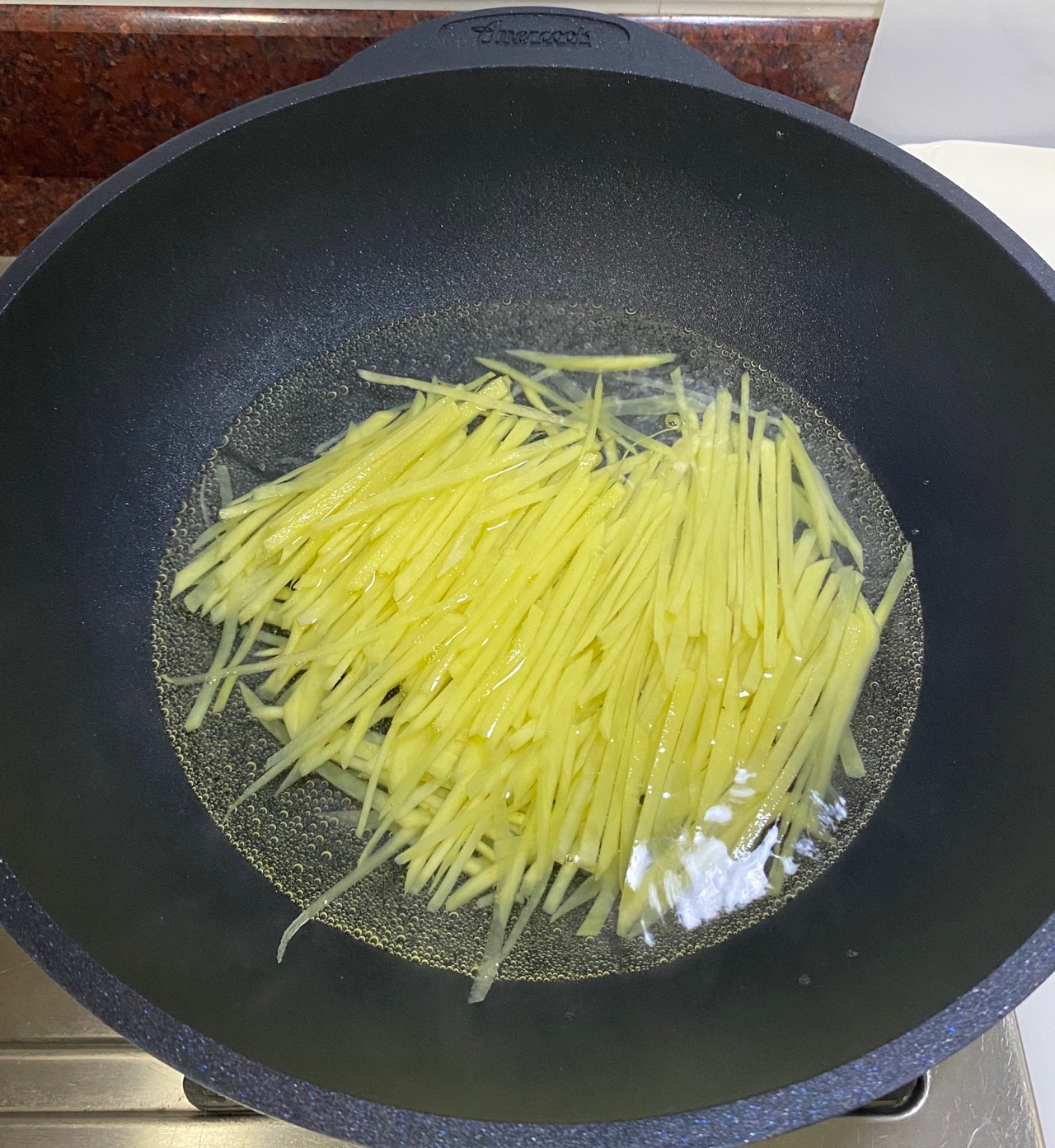 醋溜土豆丝