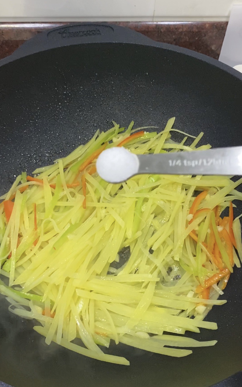 醋溜土豆丝