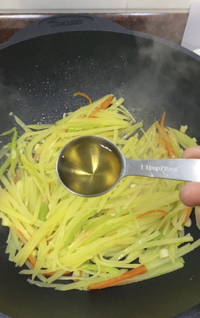 醋溜土豆丝