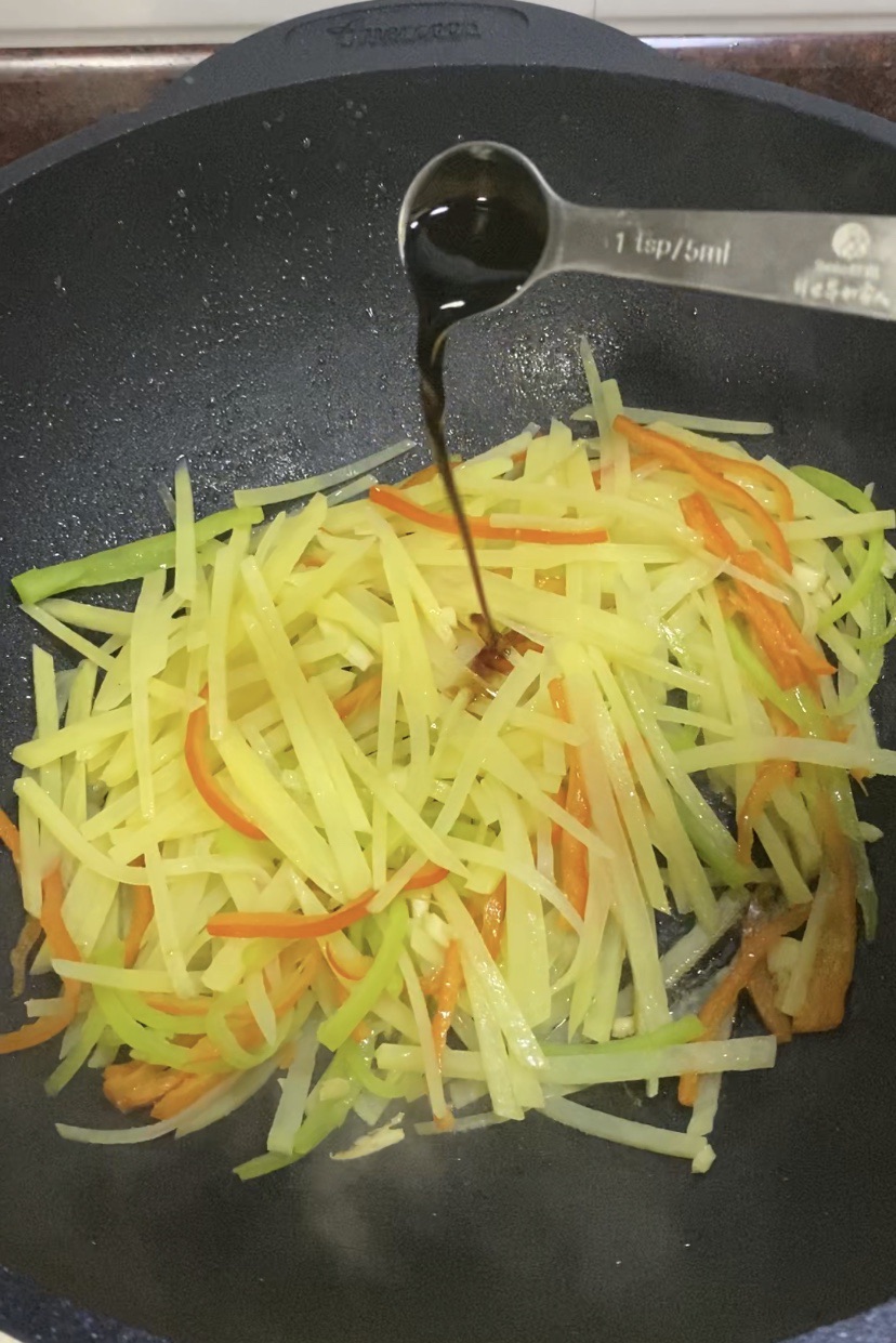 醋溜土豆丝