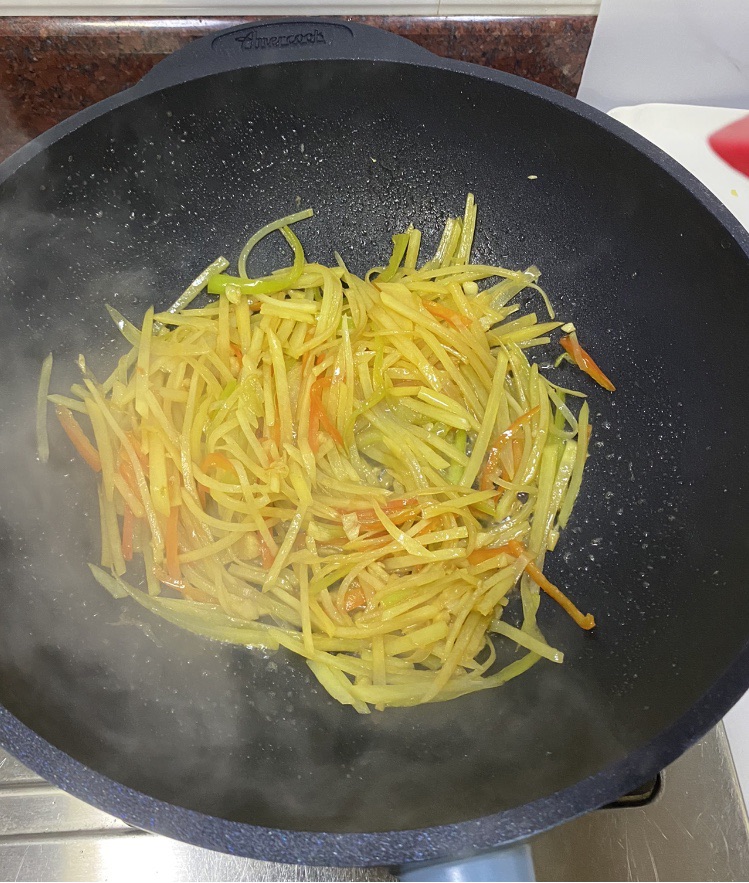 醋溜土豆丝
