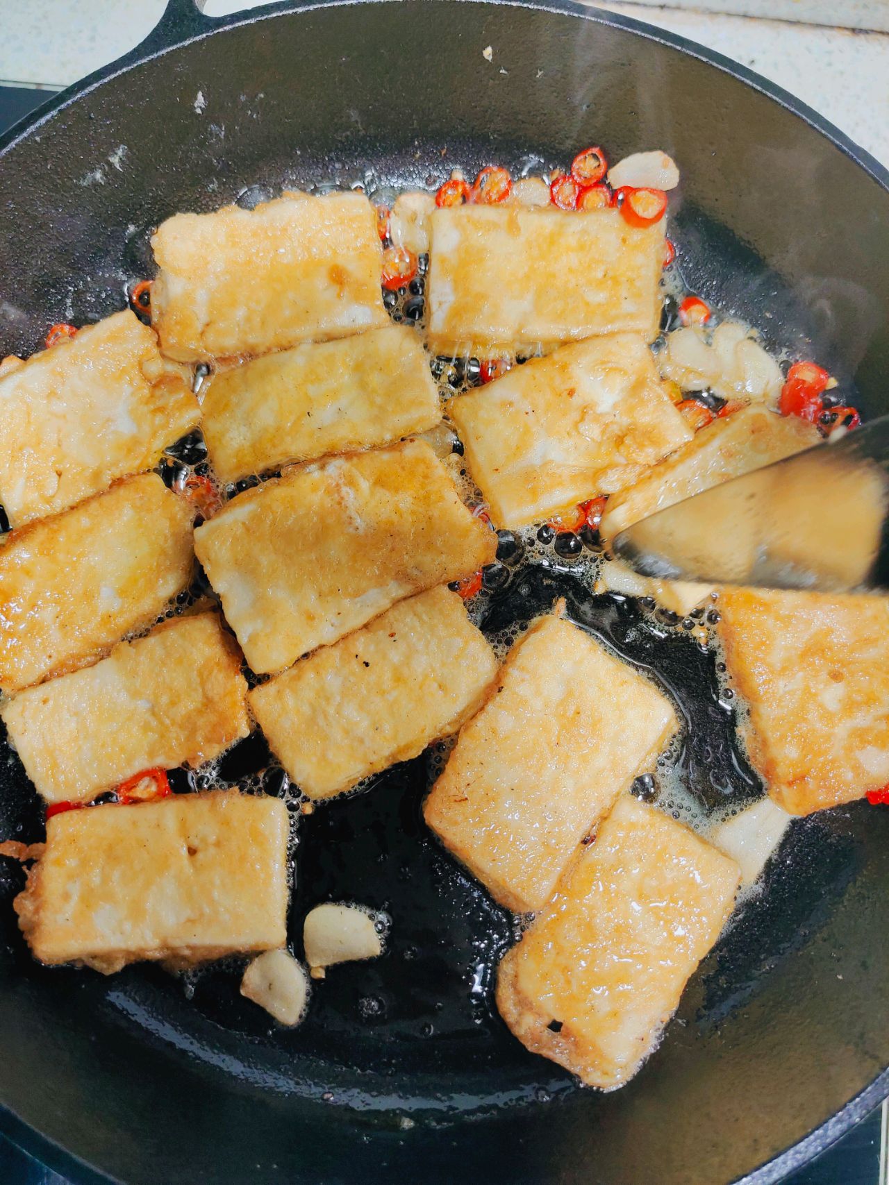 脆皮豆腐，家常豆腐