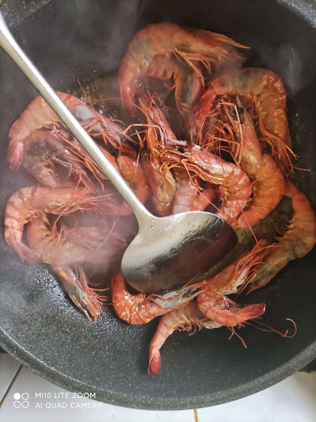 #大拌菜炒虾#