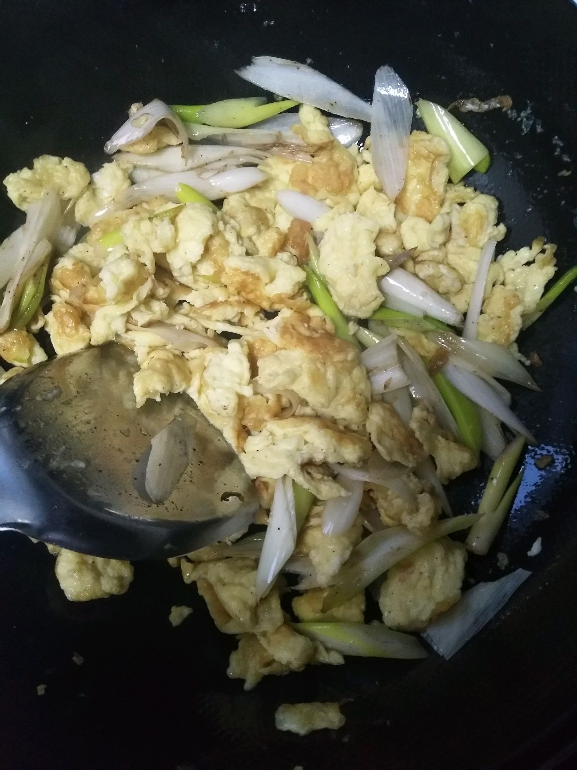 大葱酱炒鸡蛋