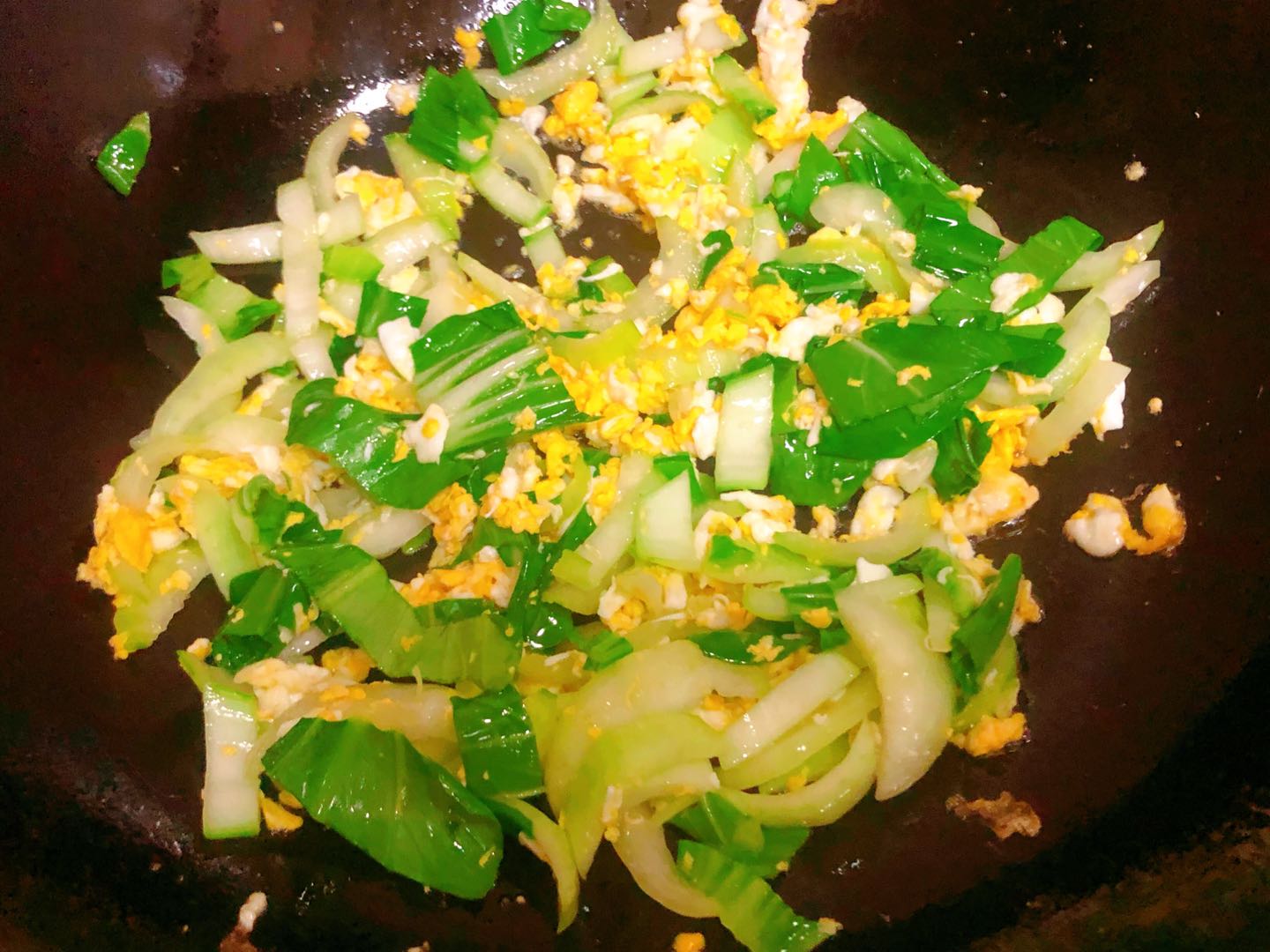 打工人的营养早餐——酱油炒饭