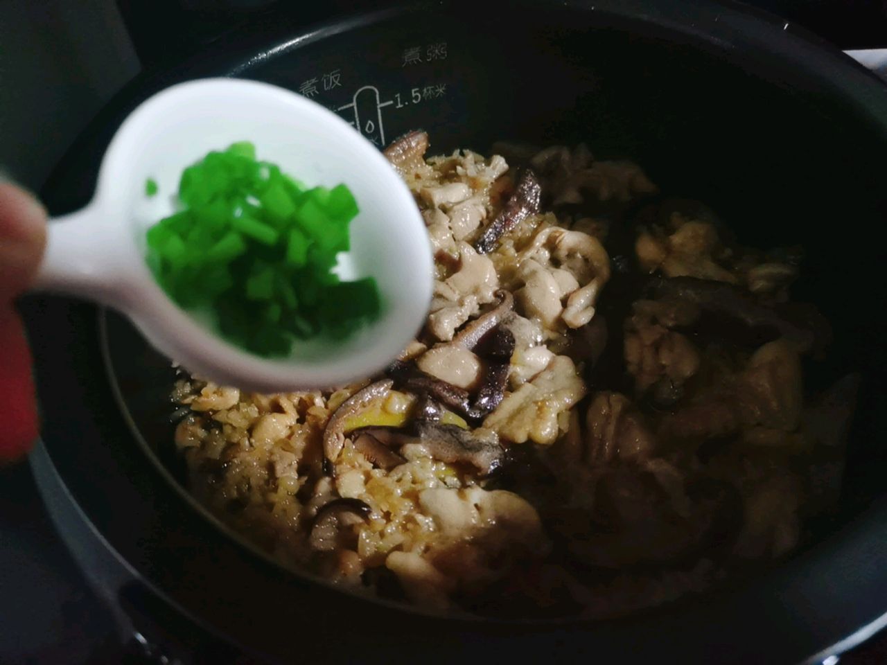 大寒吃什么～香菇鸡肉糯米饭