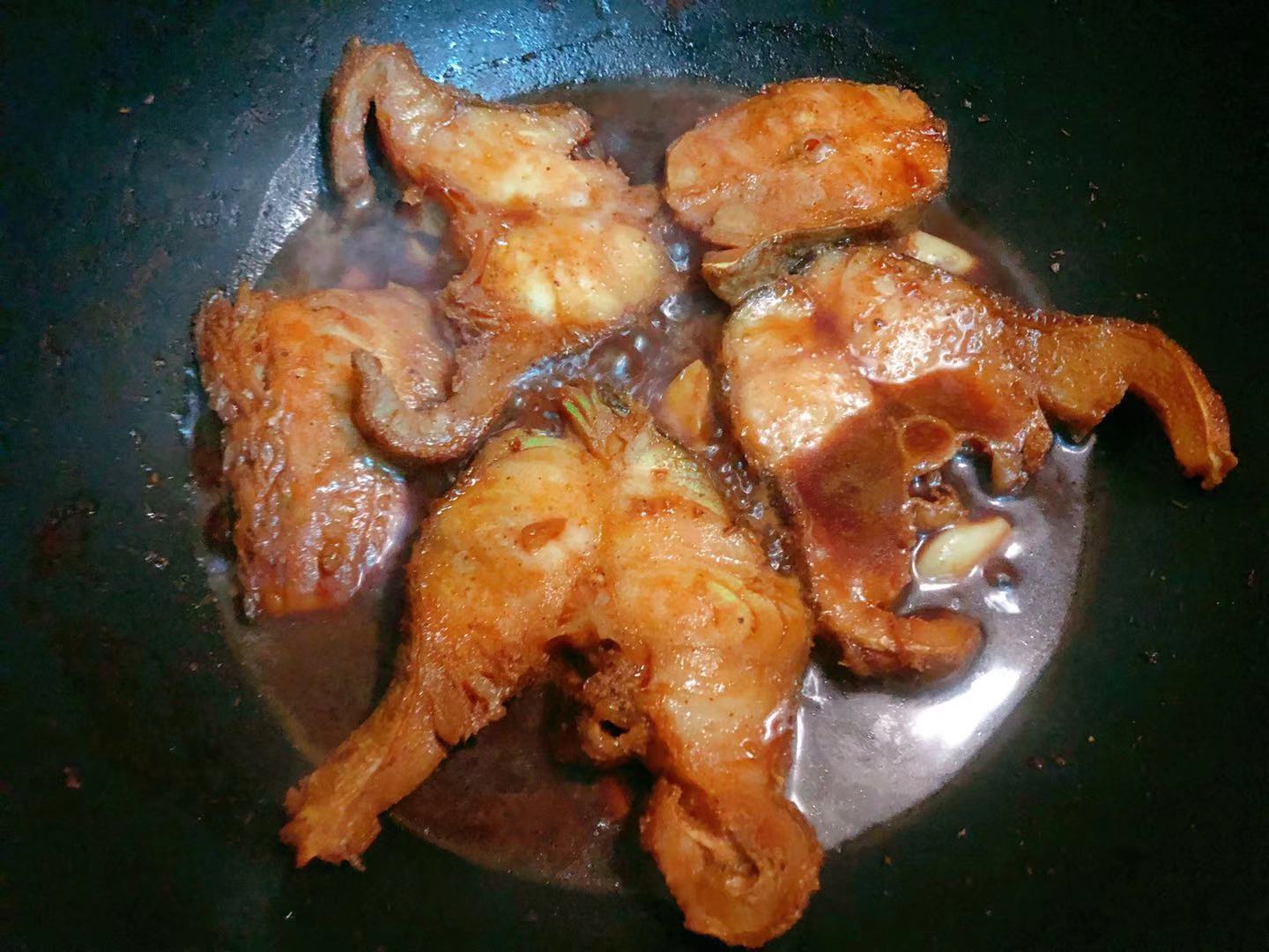 大蒜烧鳕鱼