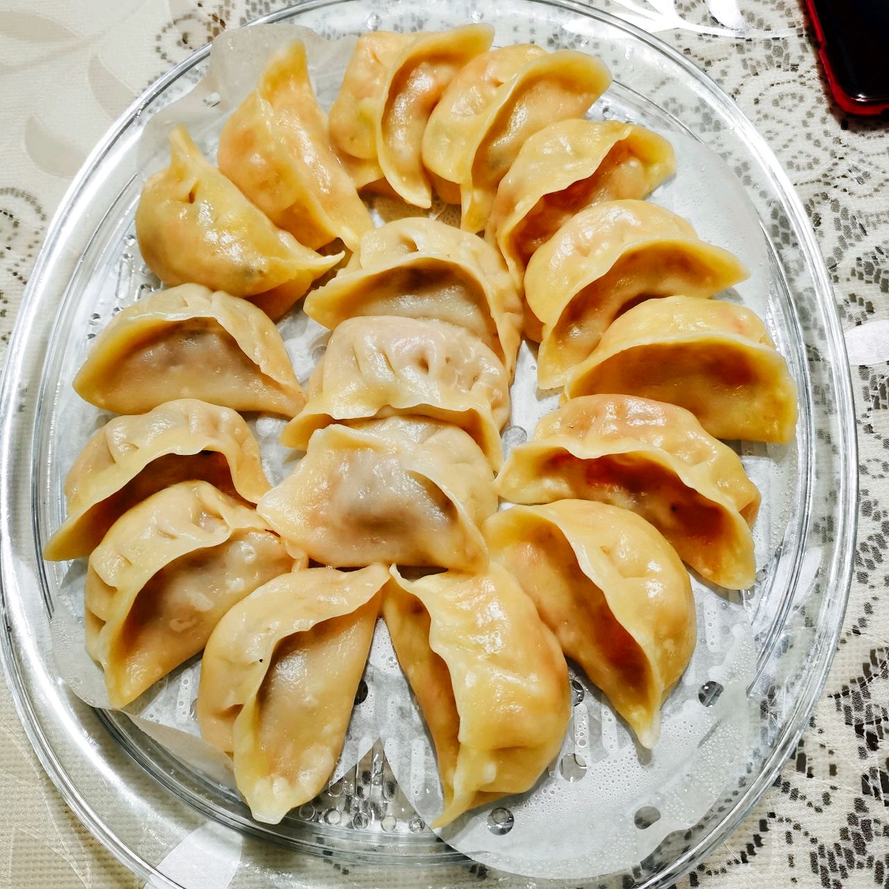 大头菜粉条蒸饺