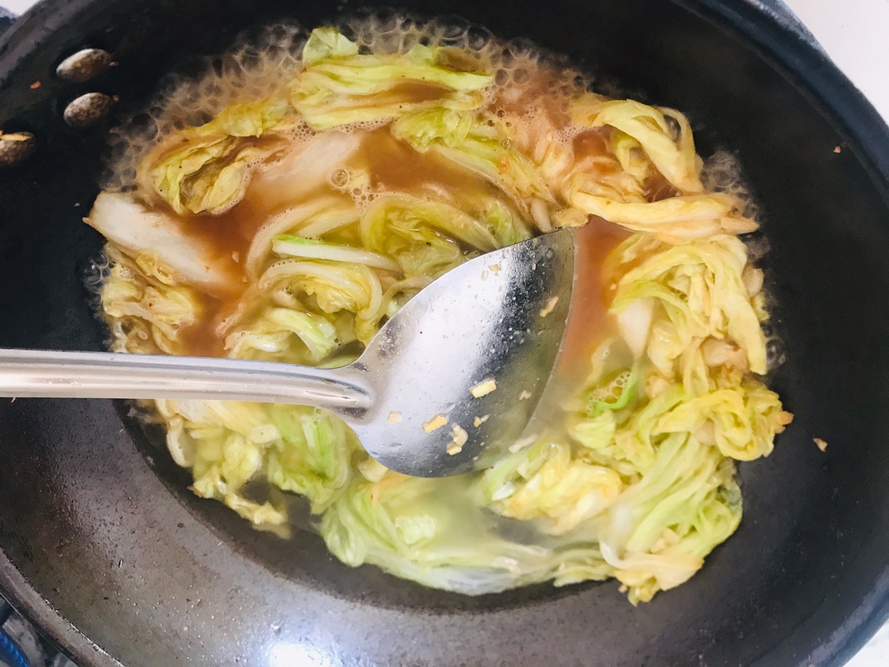 大虾熬白菜