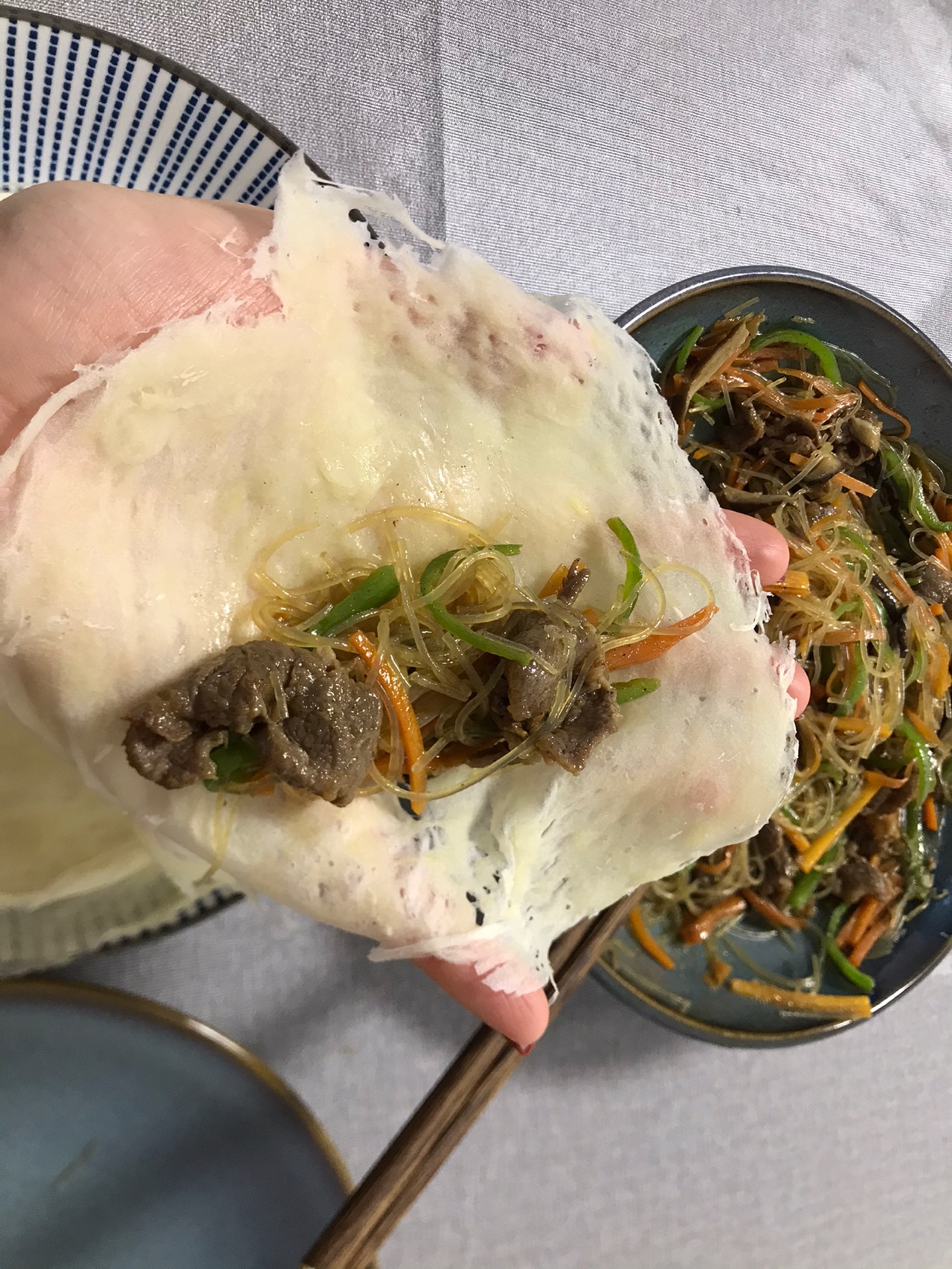 黛西独家|美味牛肉粉丝春卷